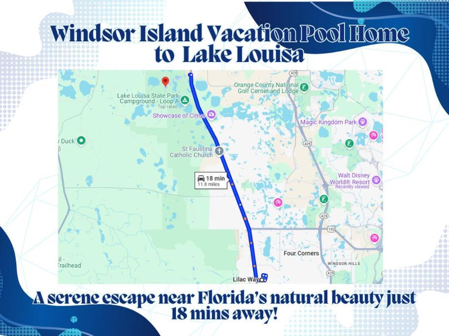 Windsor Island Vacation Pool Home Davenport Extérieur photo